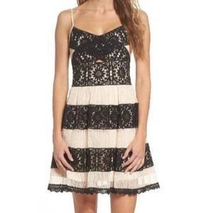 Foxiedox Ophelia 2 Tone Lace Dress NWT